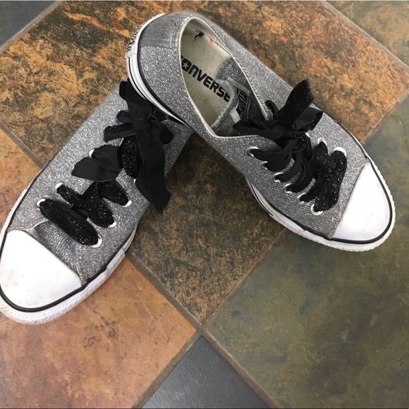 converse all star silver